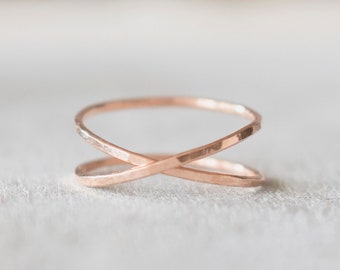 Designer Ring Messing Ring Größe 20 63 Rose Vergoldet Hochglanz