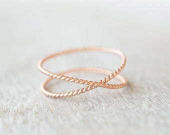 Designer Ring Messing Ring Größe 20 63 Rose Vergoldet Hochglanz