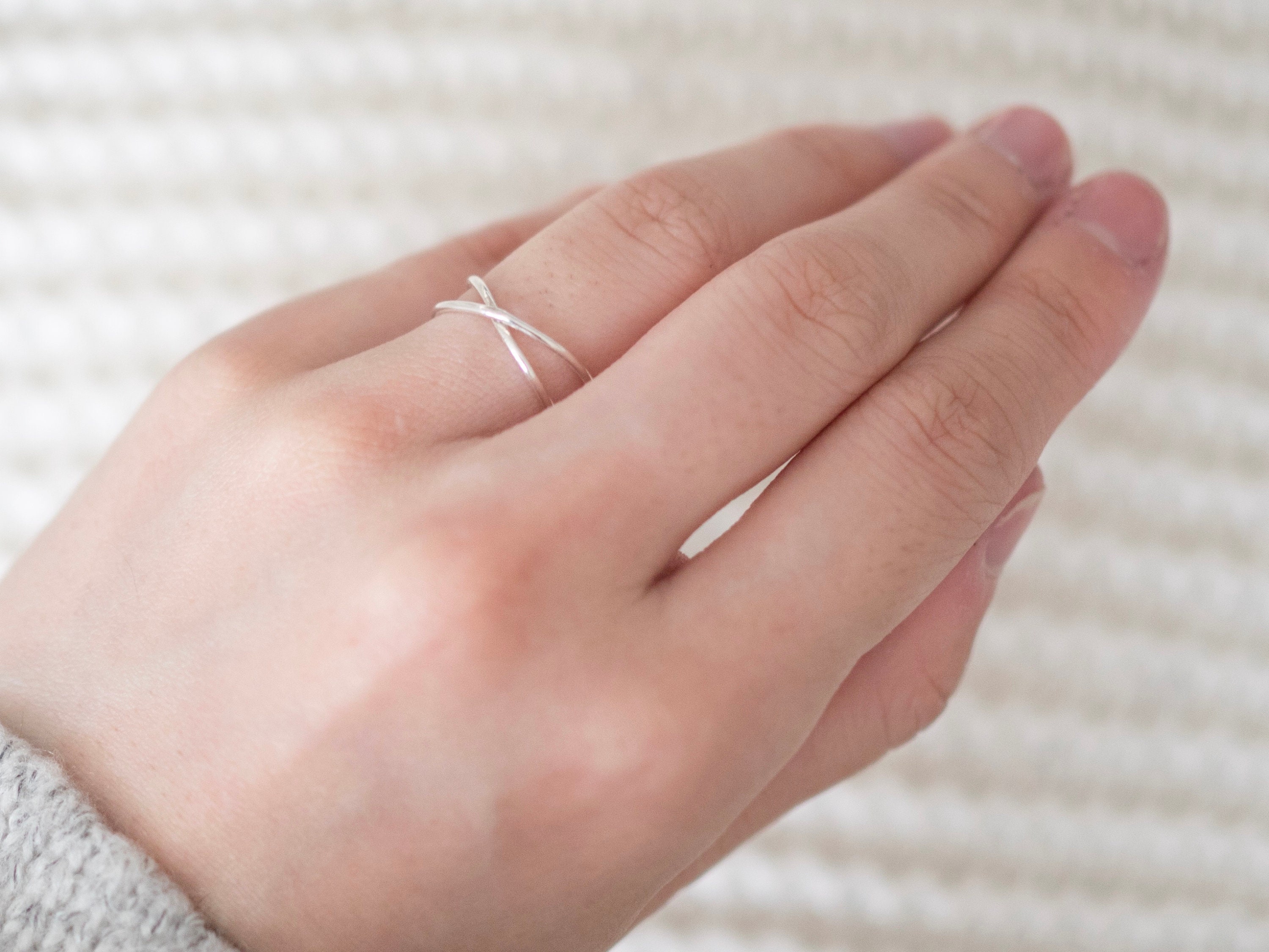 Super Thin Silver X Ring, Criss Cross Ring, Double Rings, Intertwined Rings, Dainty Silver Ring, Sterling Silver Rings for Women - Etsy Super Thin Silver X Ring, Criss Cross Ring, Double Rings, Intertwined Rings, Dainty Silver Ring, Sterling Silver Rings for Women - Etsy