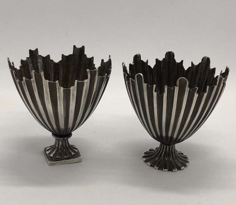 ANTIQUE Turkish Zarf OTTOMAN SILVER Pair Coffee Cup Holder Etsy