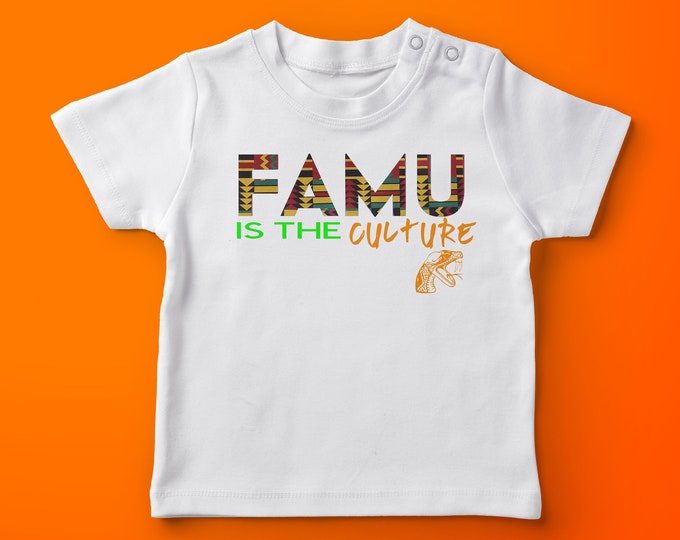 FAMU Rattlers Baby Culture Shirt\ FAMU is the Culture TShirt for Babies