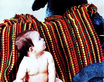 Padrão de colcha de crochê