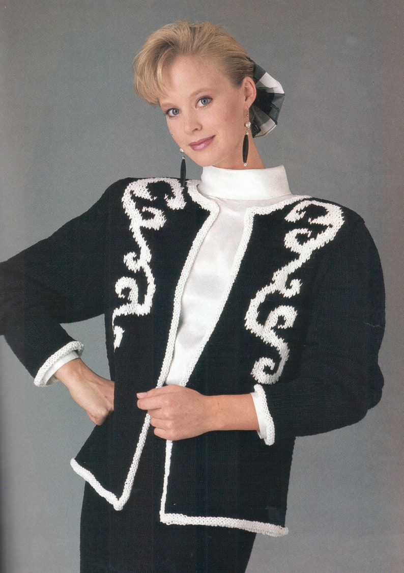 Knitted Dinner Suit Pattern