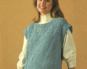 Bow Stitch Top Knitting Pattern