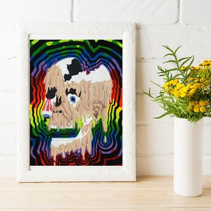 Split Open & Melt (Phish) Art Print // Phish Art // Lyric Art // Phish Lyrics // Wall Art // Poster // Wall Decor // Split Open and Melt