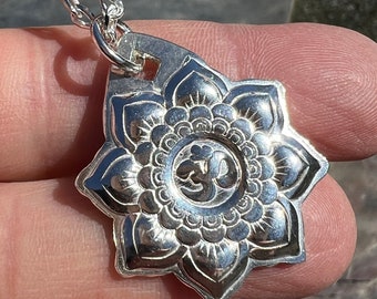 Lotus OM necklace
