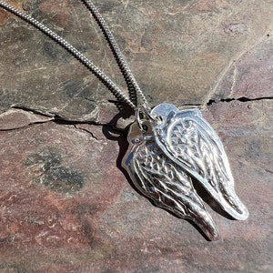 Angel wing necklace