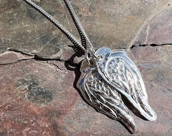 colar de asas de anjo