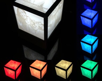3D Printed Photo Cube