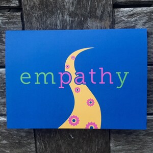 Carte de remerciement d’empathie