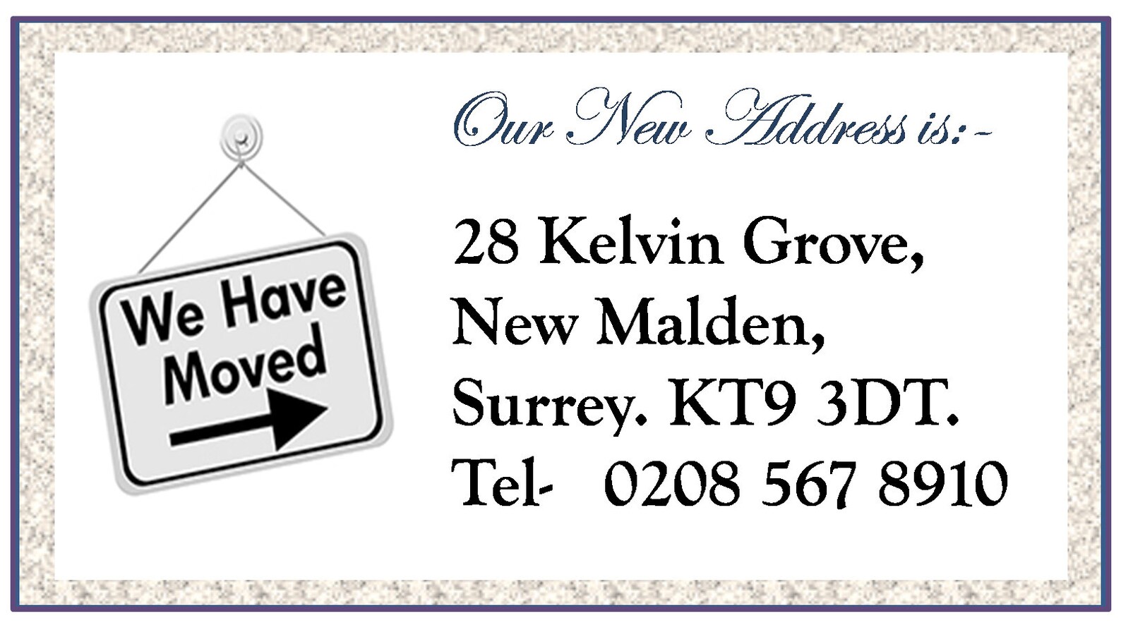 40 X Custom Moving House Labels 46mm X 26mm. Medium Sized Etsy UK