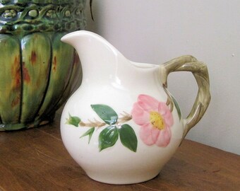 Franciscan Earthenware Vintage Creamer Desert Rose Pattern Excellent Condition