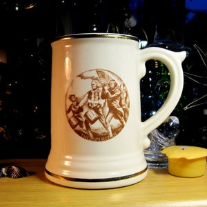 The Spirit of 76 American Bicentennial Series Beer Mug Made in Trenton NJ