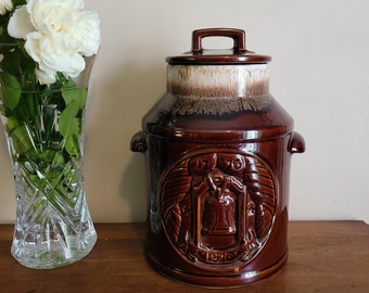 McCoy Bicentennial Liberty Bell Canister Cookie Jar With Lid  1976