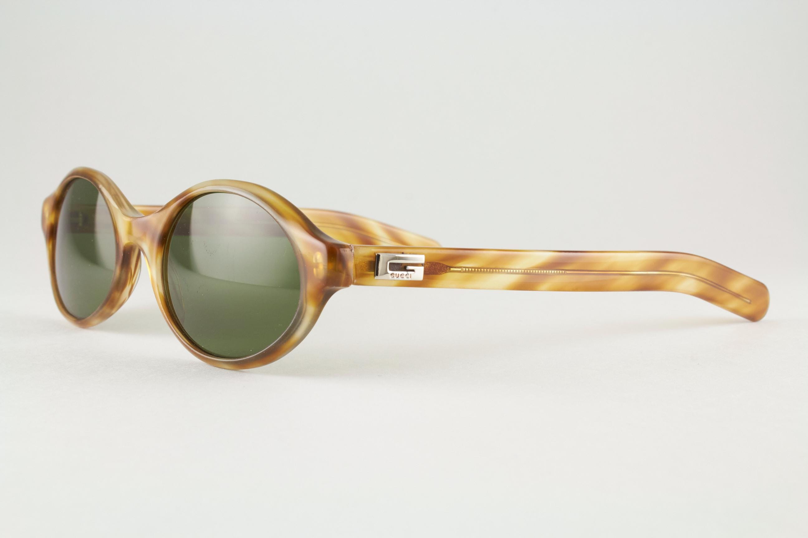 Vintage Gucci Oval Sunglasses - Etsy