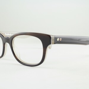 Rare Authentic Paul Smith PM 8241U 1446 Willesden 51mm Brown Gray Rectangular Glasses Italy