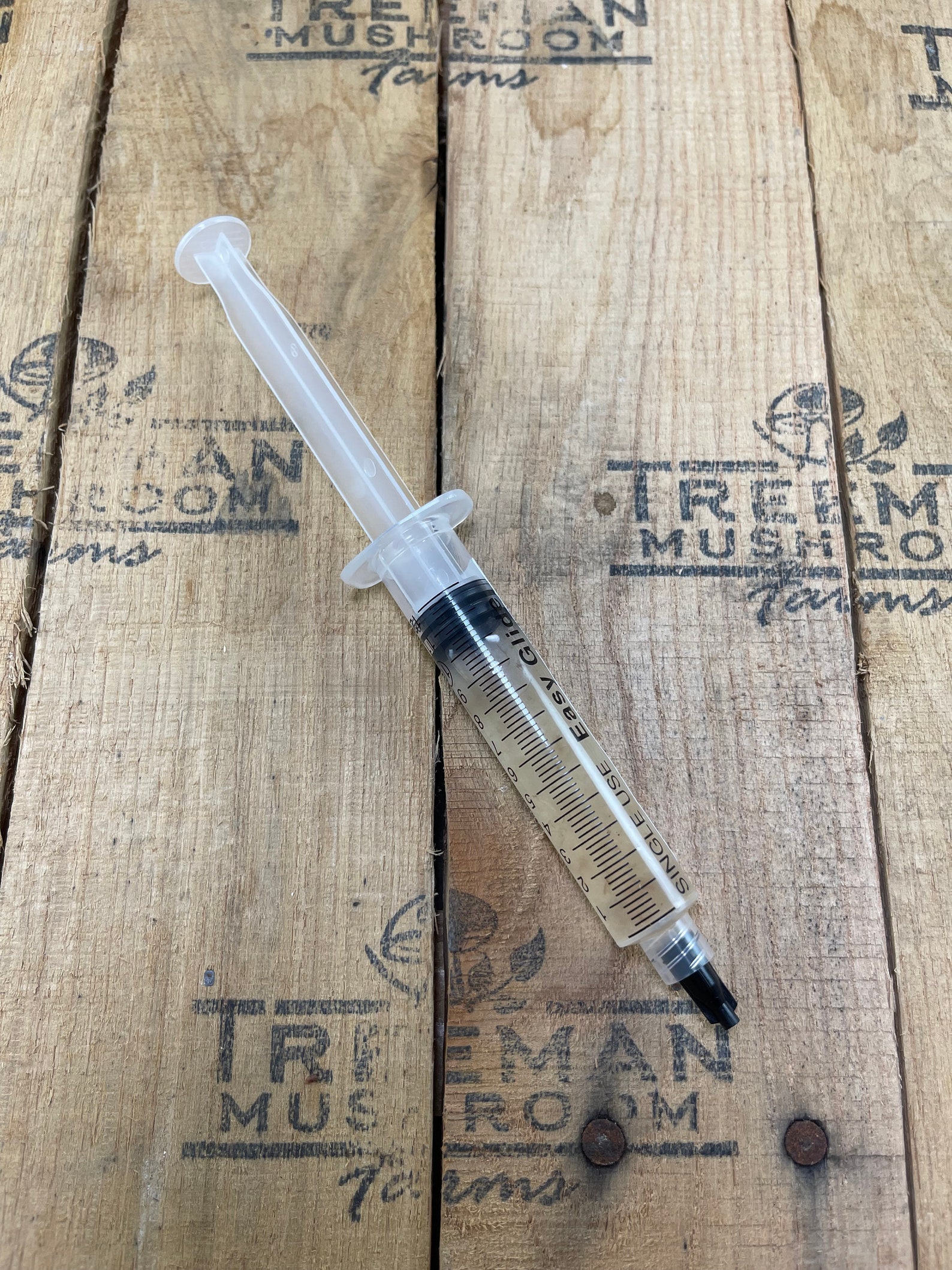 Shiitake 3790 Commercial Mushroom Liquid Culture Syringe Etsy