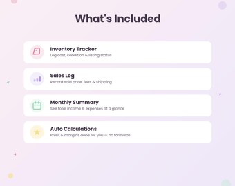 Depop Inventory & Sales Tracker — Beginner-Friendly Spreadsheet for Resellers