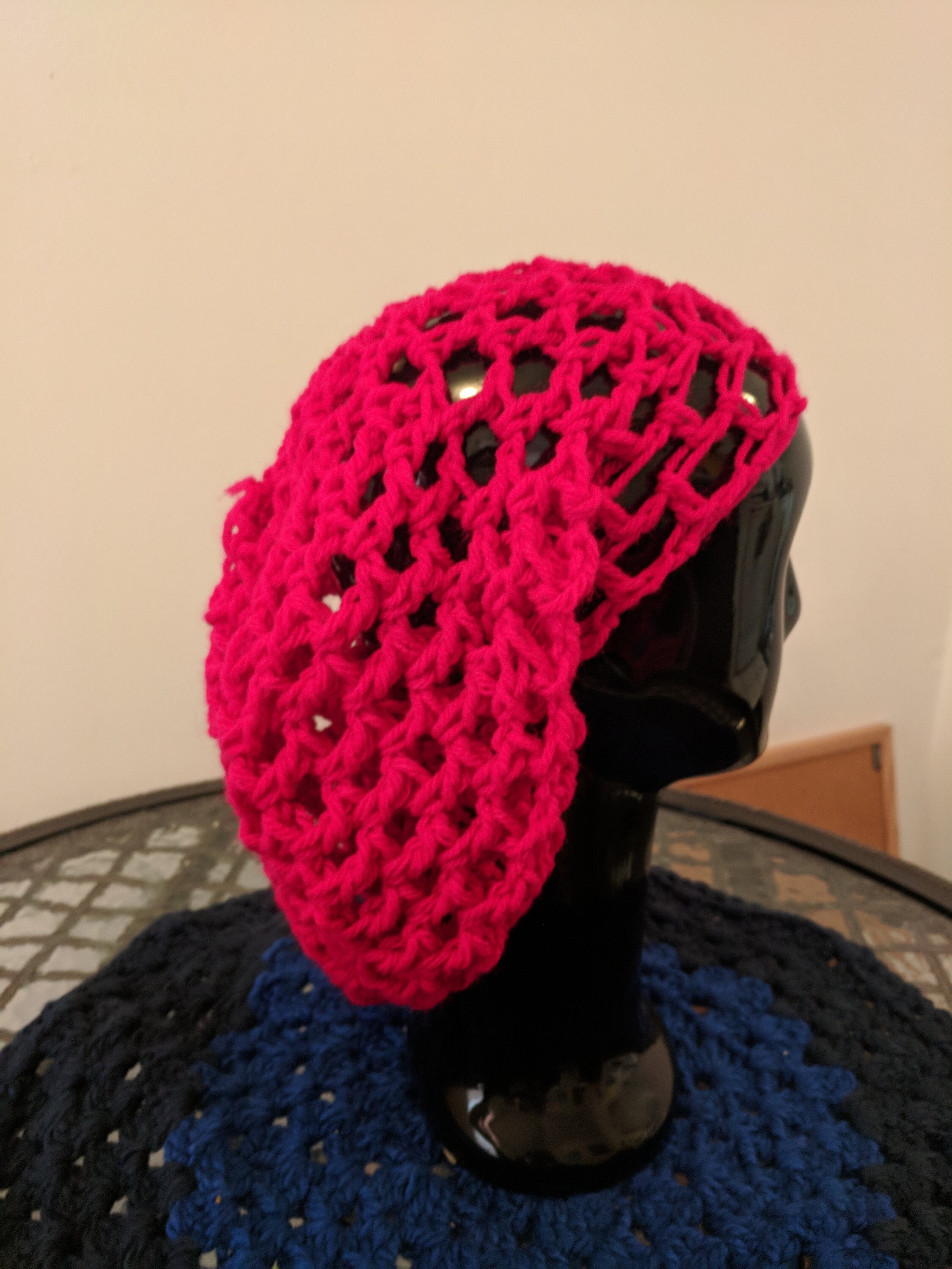 Hot Pink Rasta Hat | Etsy