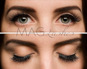 MAGLashes 3d Magnetic Eyelashes-high quality natural eyelash extension without adhesive for long, beautiful and full eyelashes