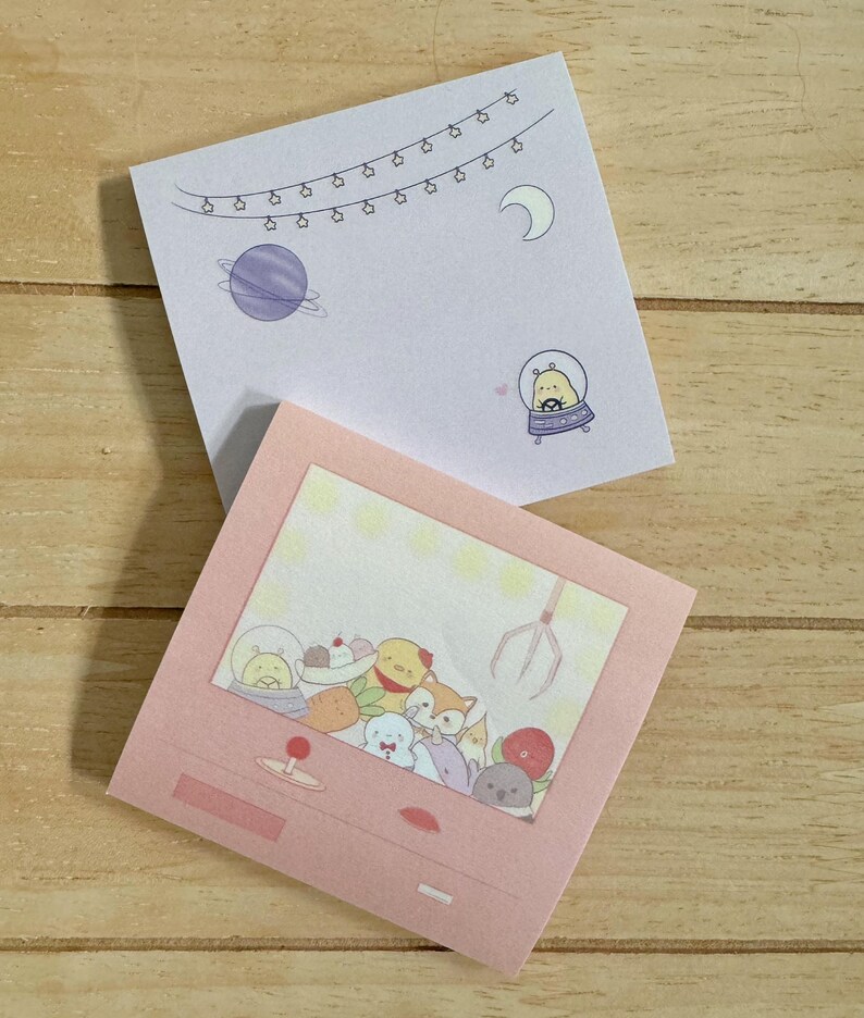 Kawaii Lnd Sticky Note Stationery| Love and Deepspace | Kawaii ...