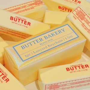 Butter Bakery, boîte aveugle pour porte-clés | Sac aveugle kawaii