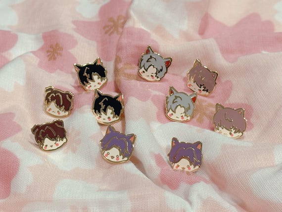 LaDs Chibi Kitty Enamel Pin | Love Deepspace Blind Bag