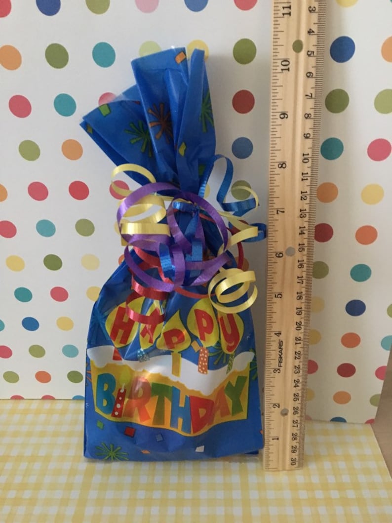 Birthday Party Favor Loot Treat Bags Pre Filled Goodie Bags Etsy
