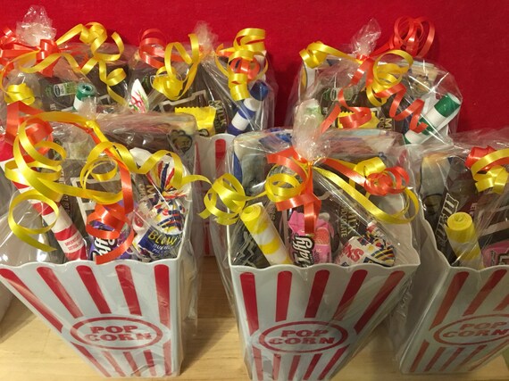 wedding Baby shower birthday party! Movie Circus Hollywood themes Pre-Filled Popcorn Party Favor