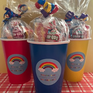 Birthday Party Favor Goody Bags Pre Filled Goodie Bags Colorful