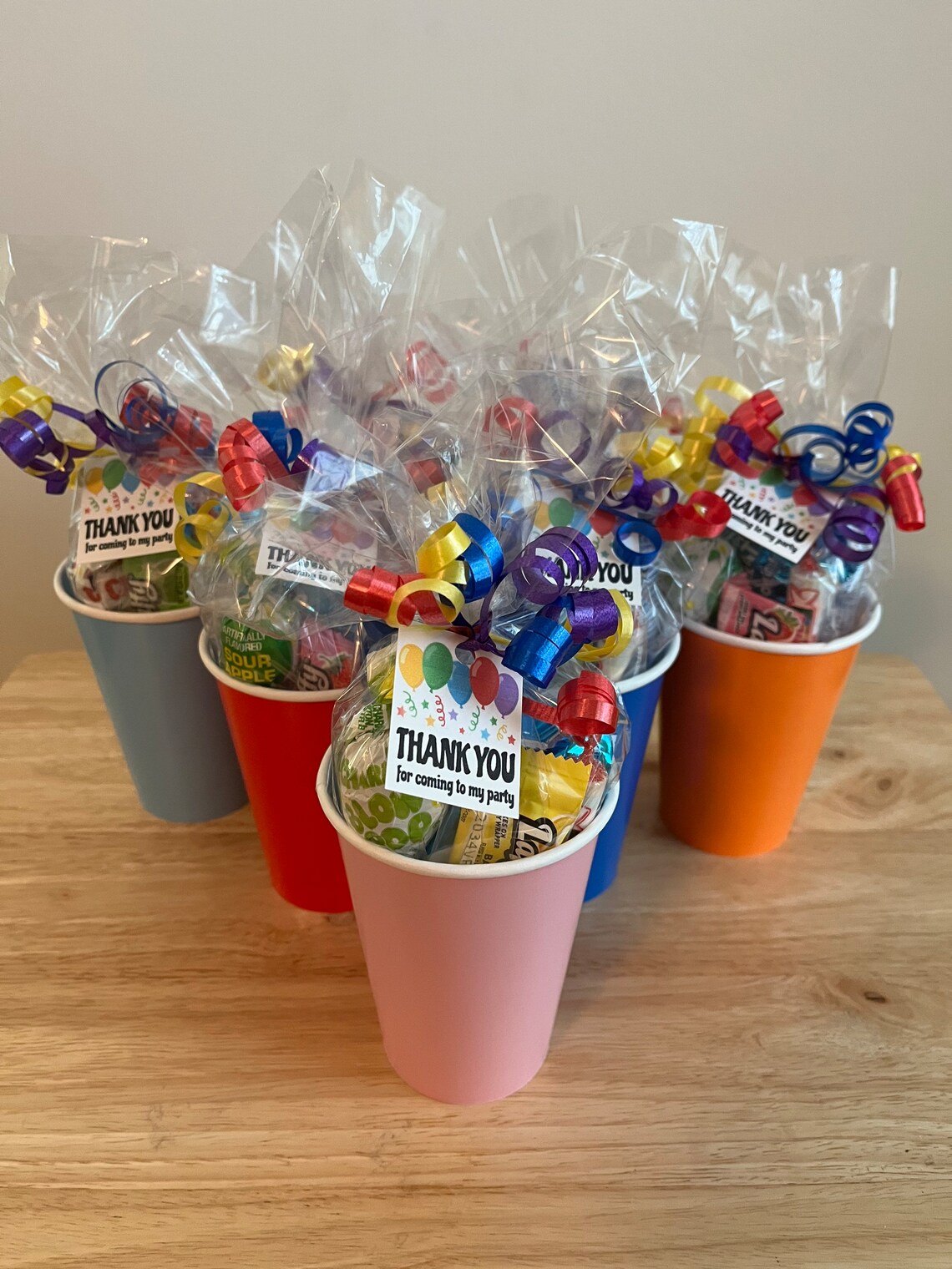 Birthday Party Favor Goody Bags Pre Filled Goodie Bags Etsy