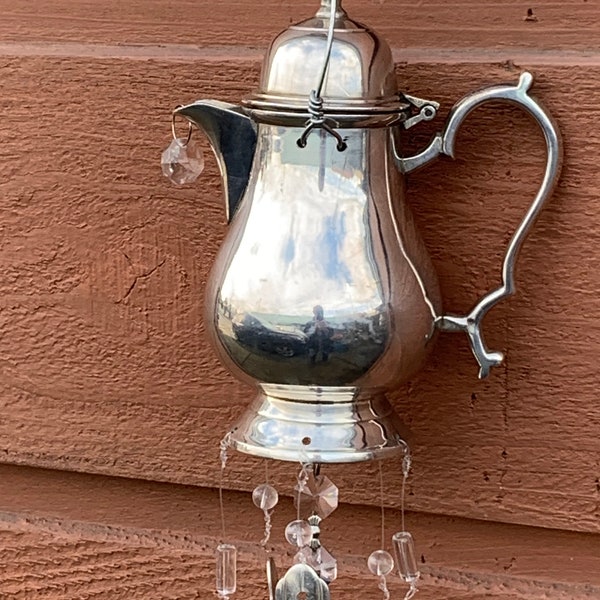 Personal teapot wind chime