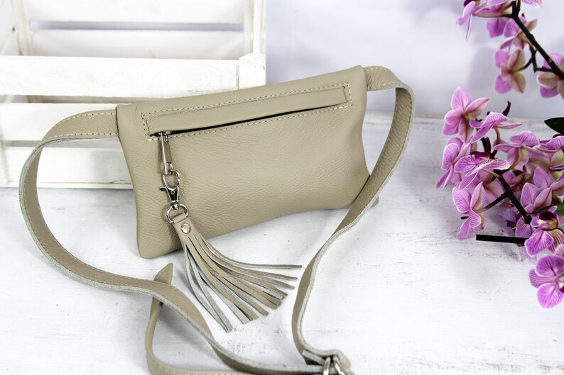 Leather Waist Bag Leather Fanny Pack Hip Bag Fanny Pack Etsy