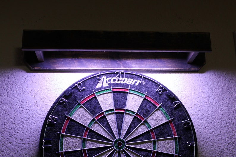 Darts Board Light Leds & Dartboard Throw Line Laser Combo Etsy