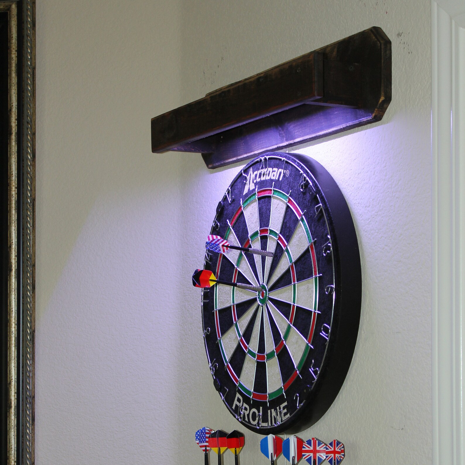 Dartboard Light LEDs Electronic WiFi App Upper LEDs Only Etsy