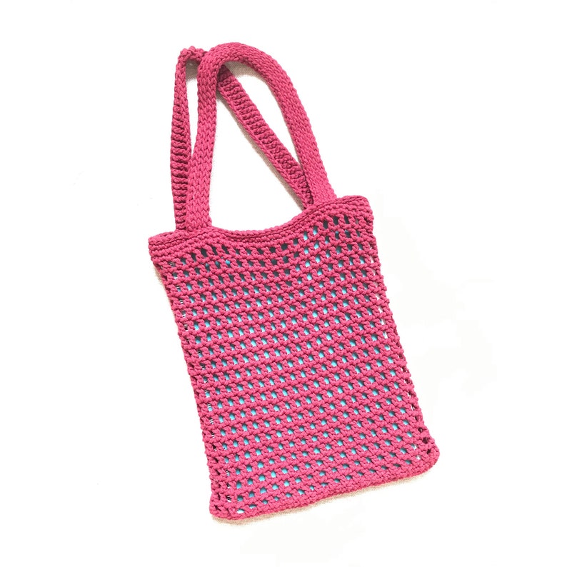 Shopper Crochet bag Tote bag Shopping bag String bag Avoska Shoulder bag