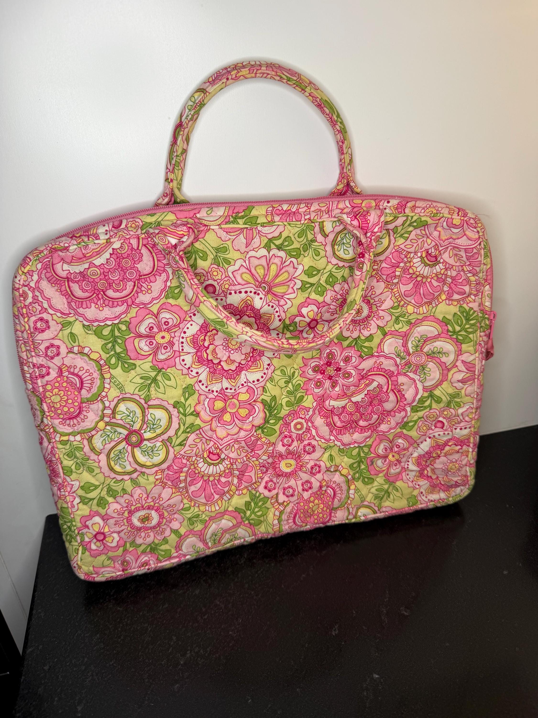 Vintage Vera Bradley Petal Pink Laptop Bag - Vintage Vera  display picture 2