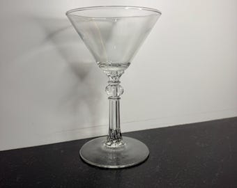 Vintage Art Deco Style Martini Glass