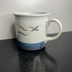 Vintage Mug - Seagulls