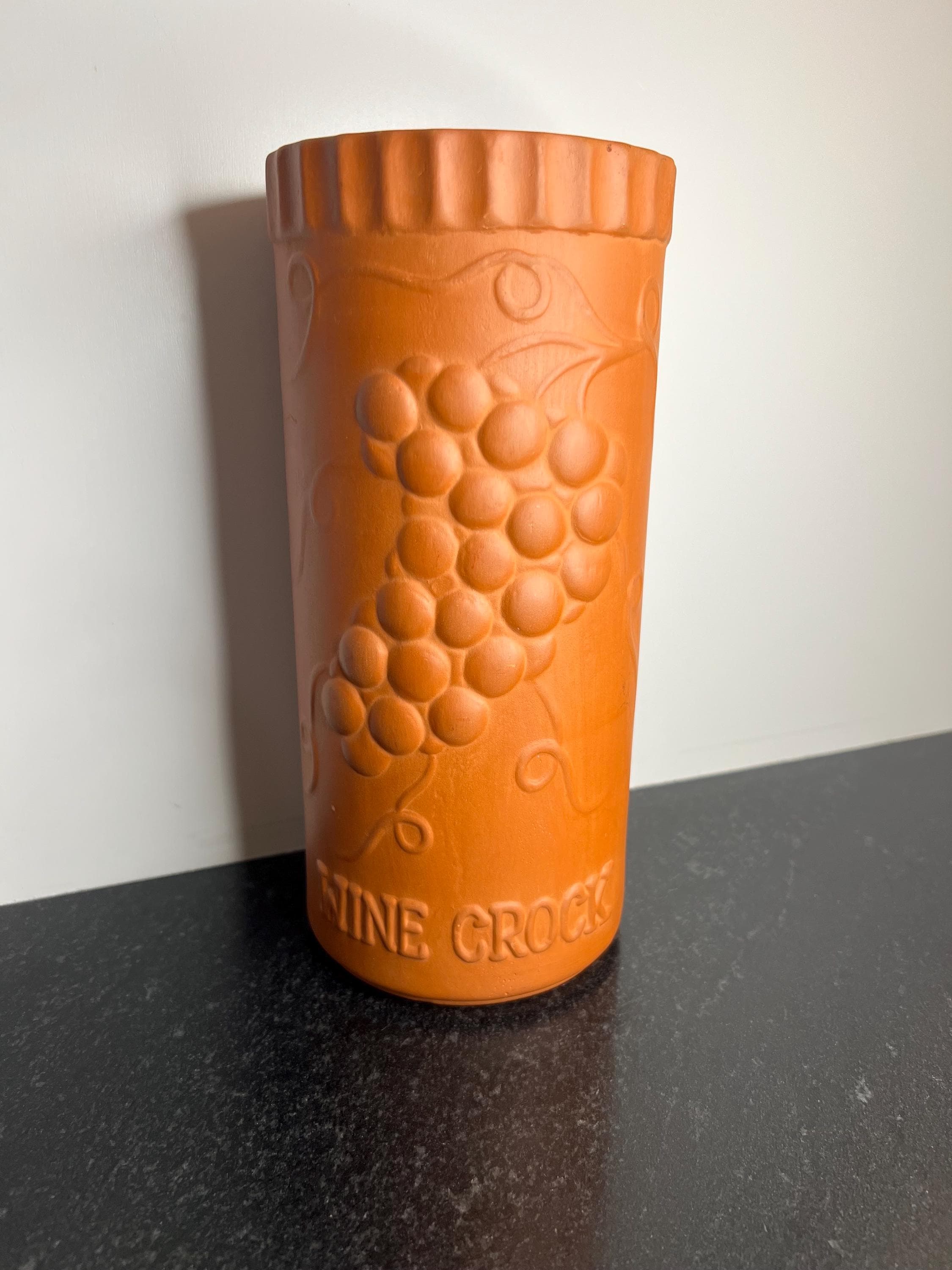 Vintage Wine Crock - Etsy