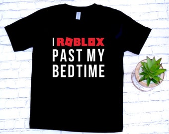 Roblox T Shirt Roblox Roblox Party Shirt Video Gamer Etsy - roblox christmas jacket