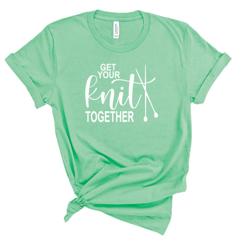 Shirt for Knitter Funny Knitter Shirt Gift for Mom Unisex Tshirt
