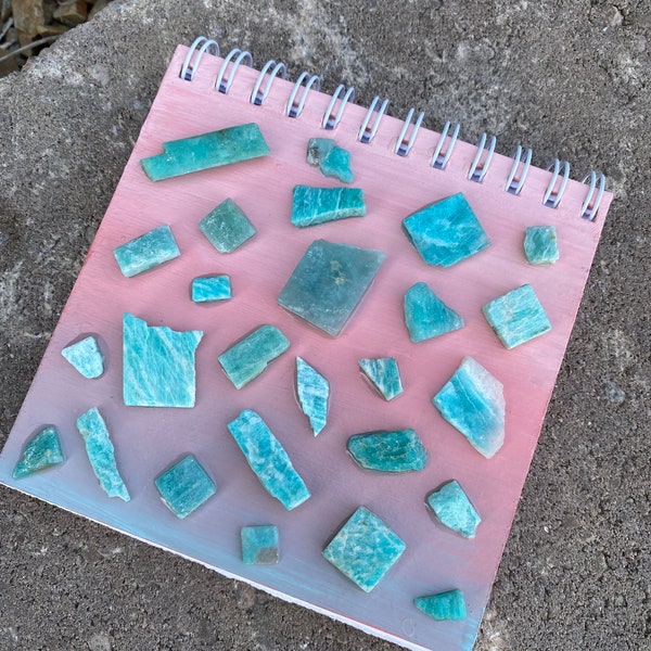 Amazonite Crystal Sketchbook