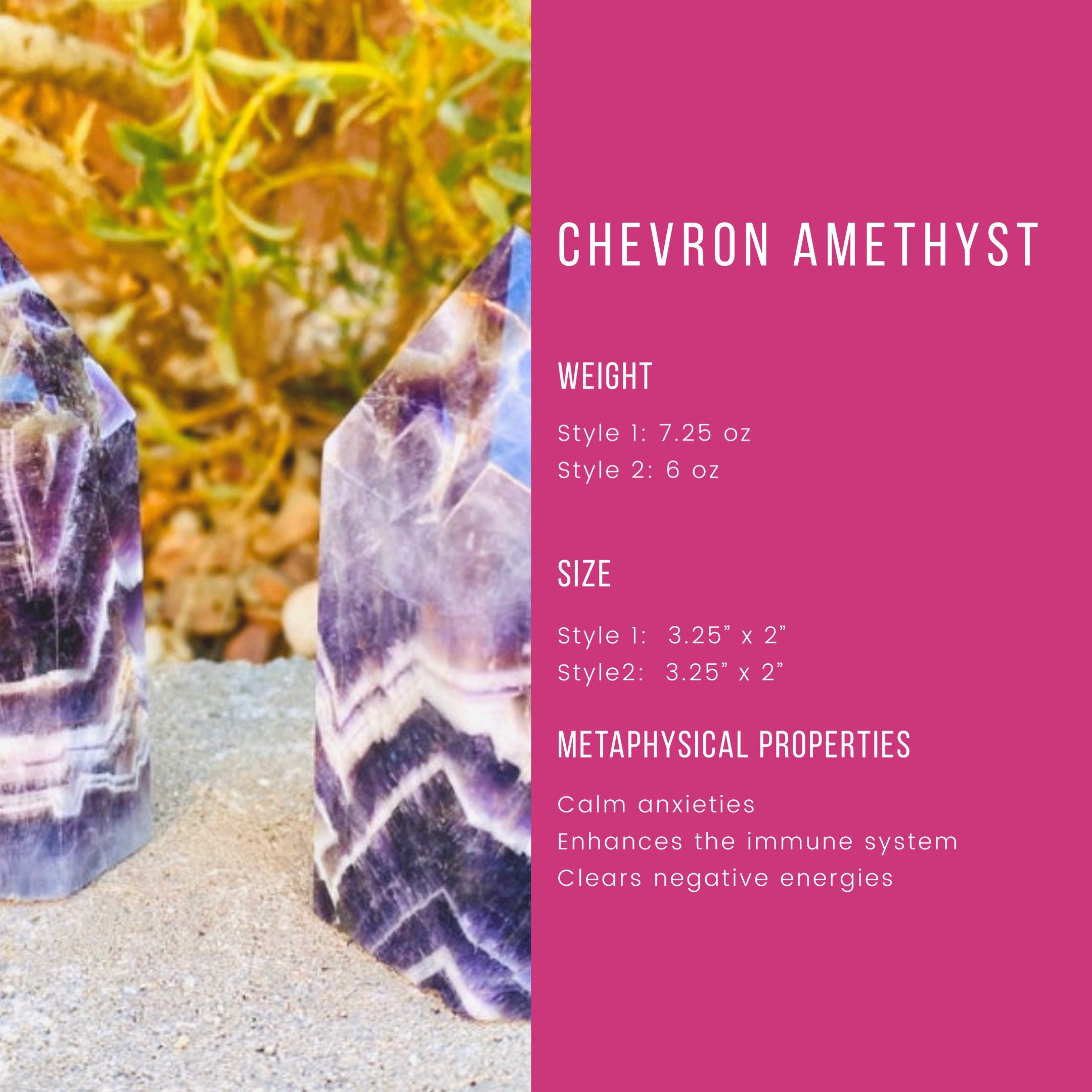 amethyst chevron properties amethyst chevron properties