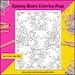 Gummy Bear Candy Coloring Page, Kids Digital Printable Sweet Treats ...