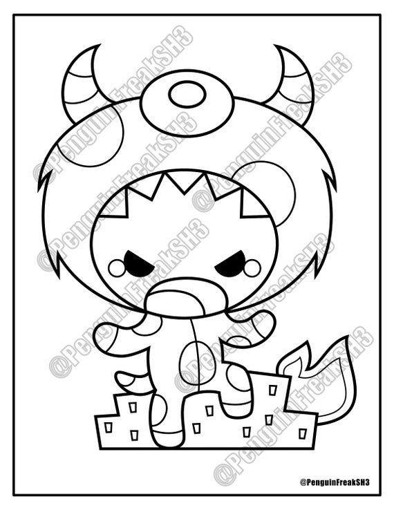 gacha life coloring pages 6 – Having fun with children