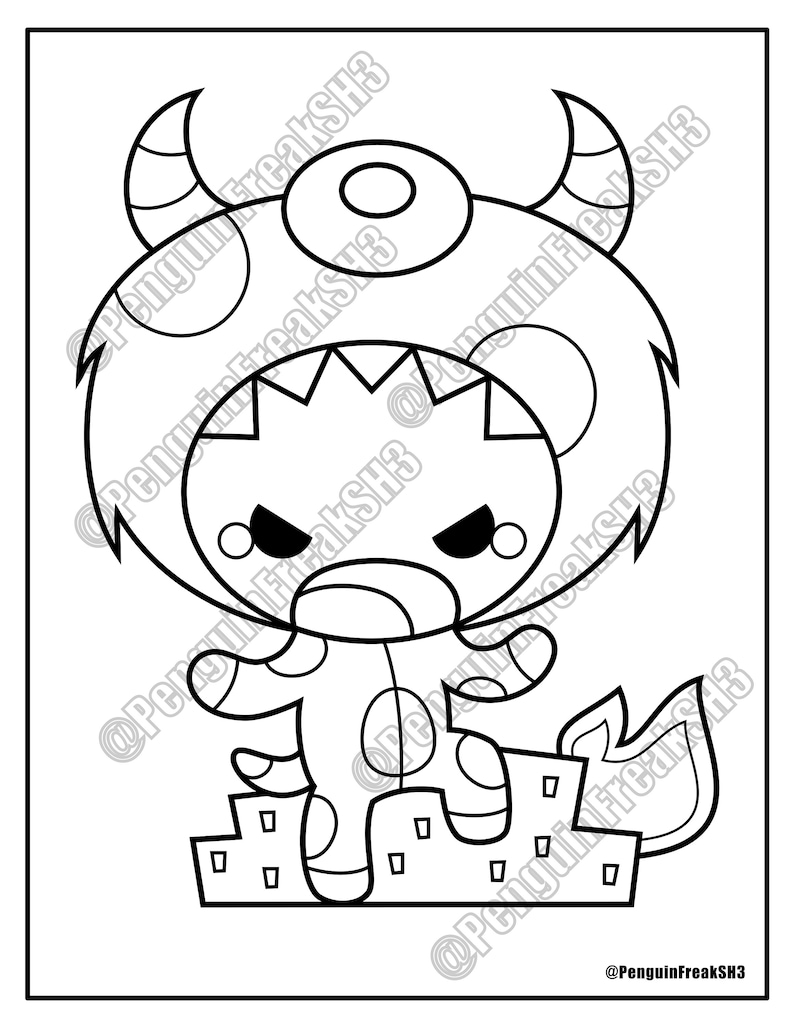 Kawaii Cute Halloween Coloring Pages Printable Coloring Pages Kids ...