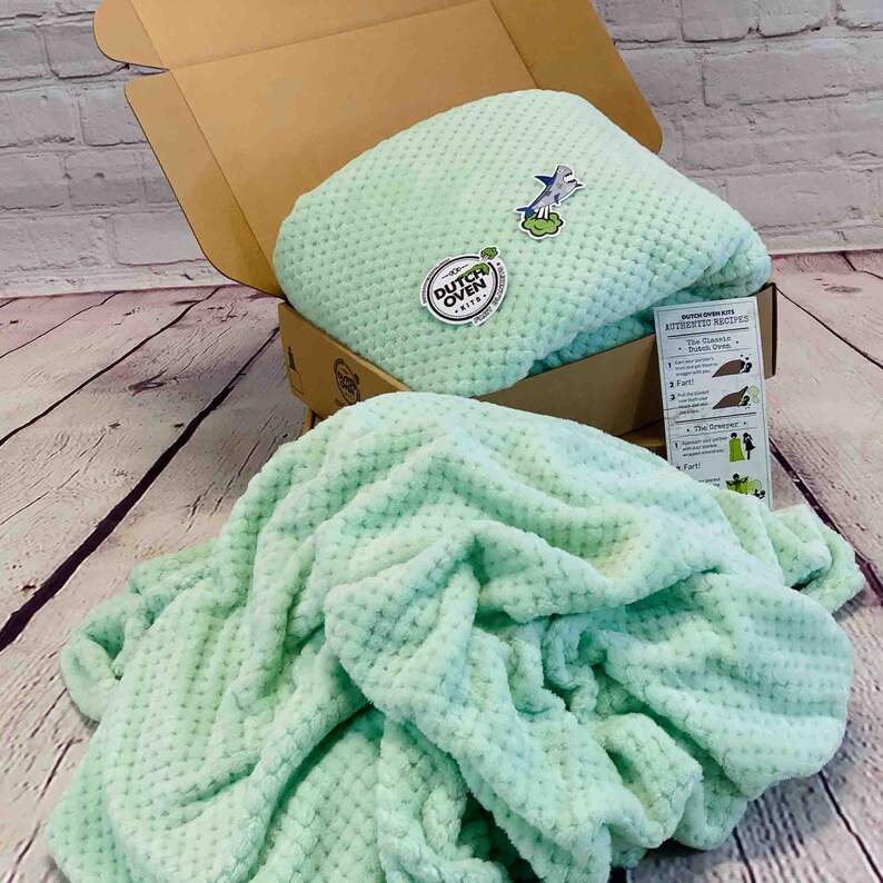 Fart Blanket Gift Box by Dutch Oven Kits Funny Birthday Gift Etsy