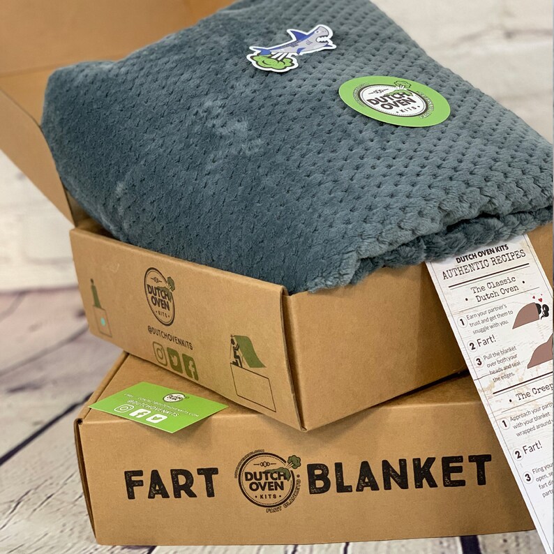 Fart Blanket Gift Box Dutch Oven Kits Etsy