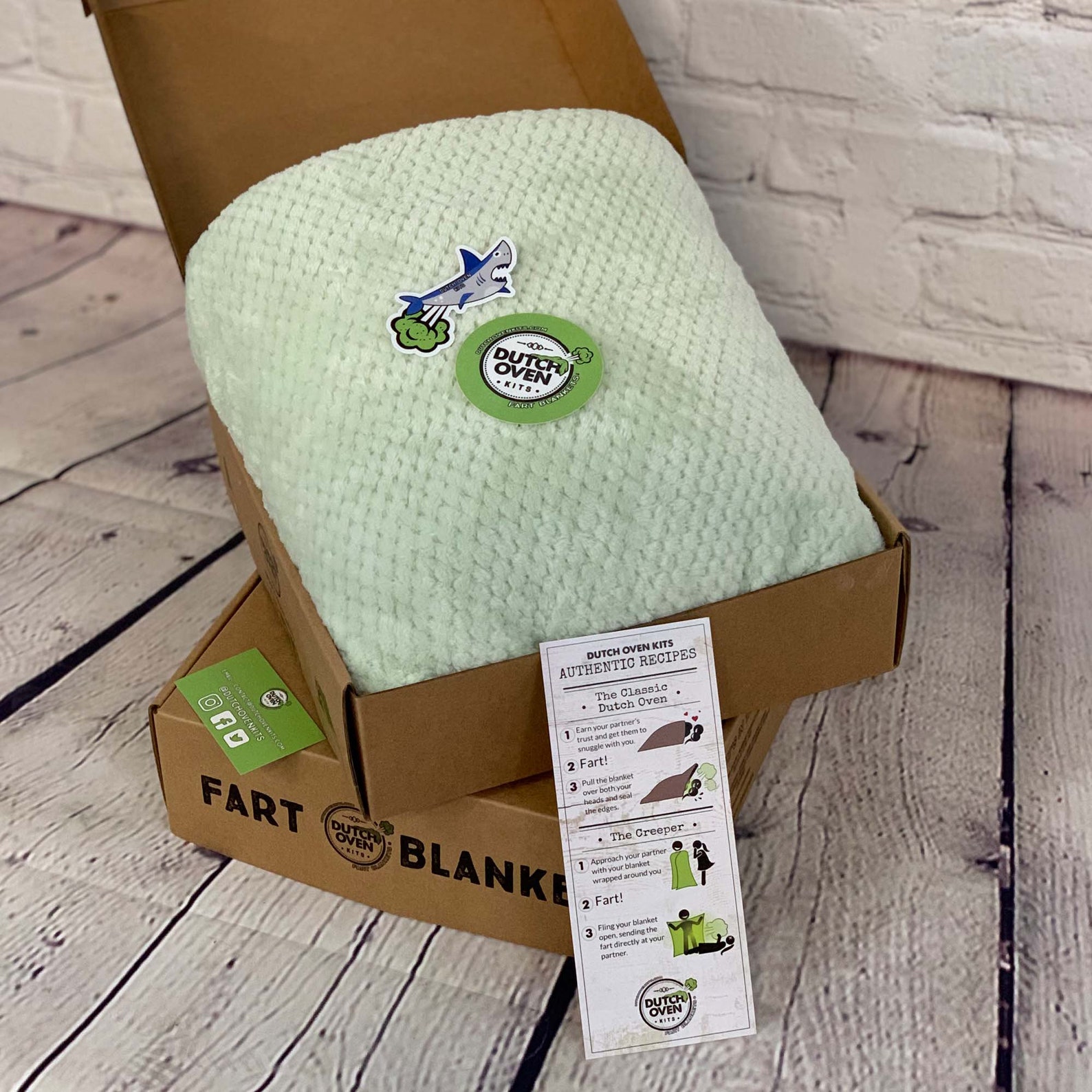 Fart Blanket Gift Box by Dutch Oven Kits A Funny Gift for Etsy